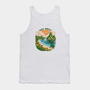 Raja Ampat Beach in Indonesia Tank Top